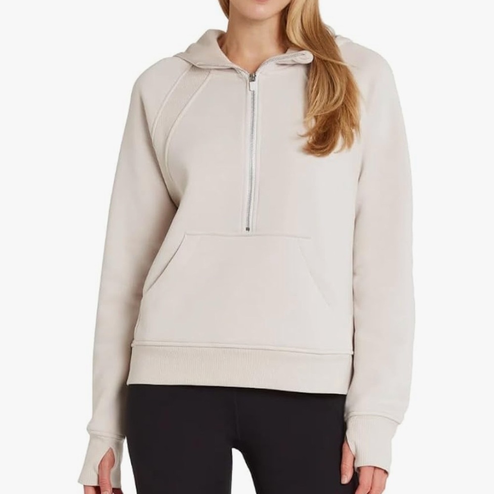 Danskin  half Zip Hoodie Sweatshirt